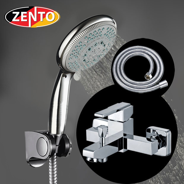 Bộ sen tắm nóng lạnh 5 chế độ nước Zento ZT6099 Bộ sen tắm nóng lạnh 5 chế độ nước Zento ZT6099