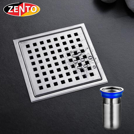 Thoát sàn chống mùi inox Square Zento ZT654 (150x150)