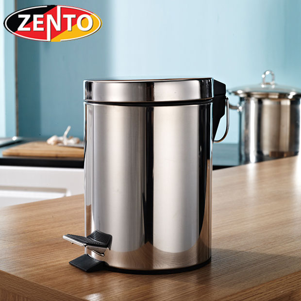 Thùng rác inox đạp chân 5L HC1270-5
