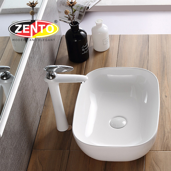 Chậu lavabo đặt bàn Zento LV1086 