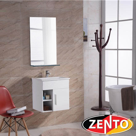 Bộ tủ, chậu, kệ gương Lavabo mini ZT-LV961