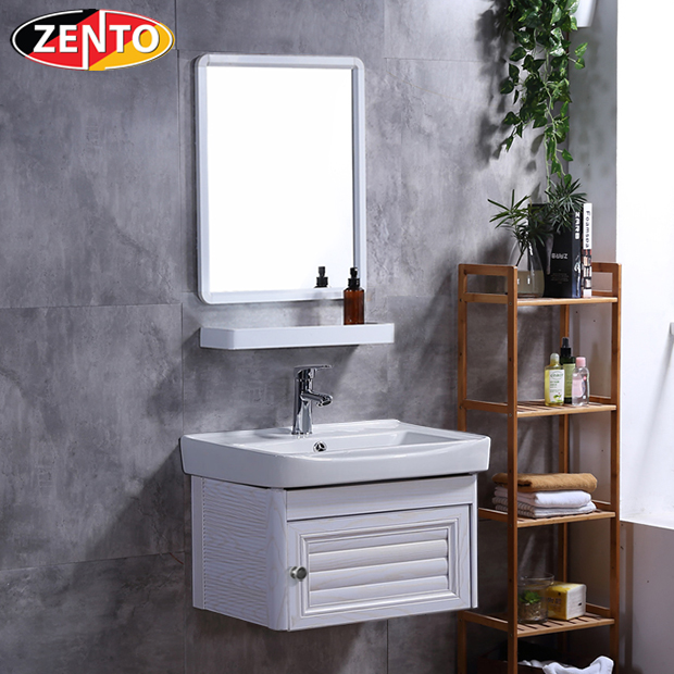 Bộ tủ, chậu, kệ gương Lavabo ZT-LV943 (Aluminum) Bộ tủ, chậu, kệ gương Lavabo ZT-LV943 (Aluminum)