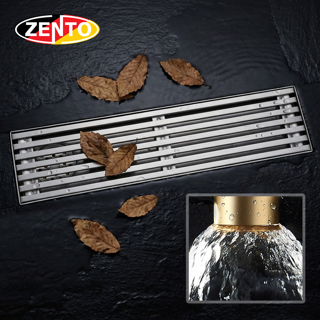 Thoát sàn Offset Linear Shower Drain ZT549-40AV (100x400mm)