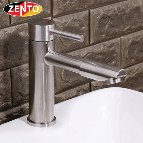 Vòi chậu lavabo nóng lạnh inox 304 SUS3311-1