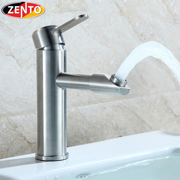 Vòi chậu lavabo nóng lạnh inox304 SUS3311-2 Vòi chậu lavabo nóng lạnh inox304 SUS3311-2