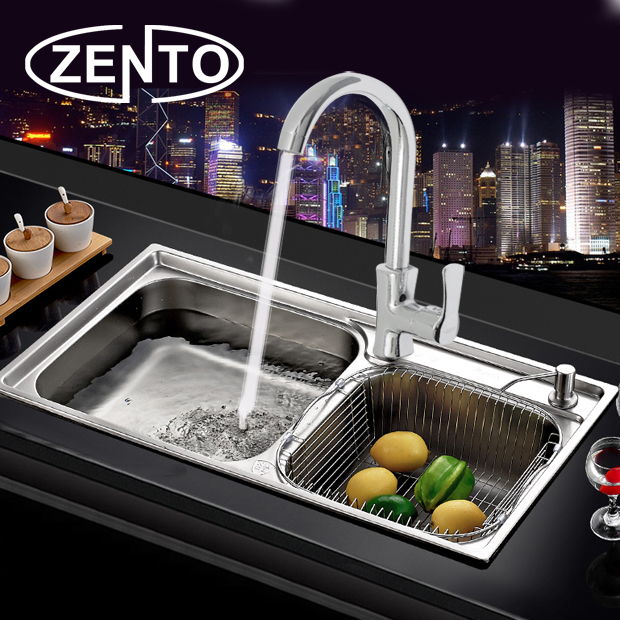 Vòi rửa bát nóng lạnh cao cấp Zento-ZT2015