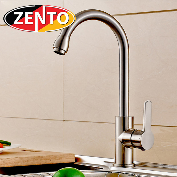Vòi rửa bát nóng lạnh inox304 Zento SUS5582 Vòi rửa bát nóng lạnh inox304 Zento SUS5582