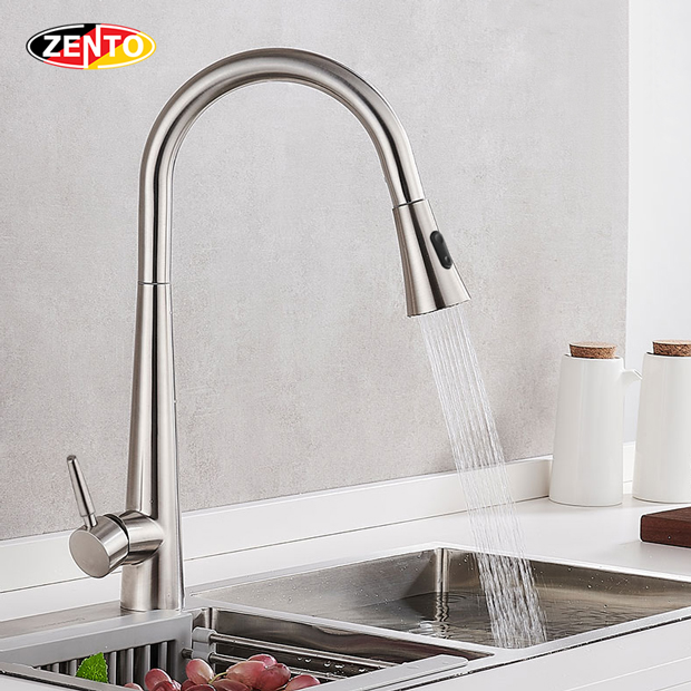 VÒI RỬA BÁT NÓNG LẠNH INOX304 PULL-DOWN SPRAY SUS5512 (DÂY RÚT) VÒI RỬA BÁT NÓNG LẠNH INOX304 PULL-DOWN SPRAY SUS5512 (DÂY RÚT)